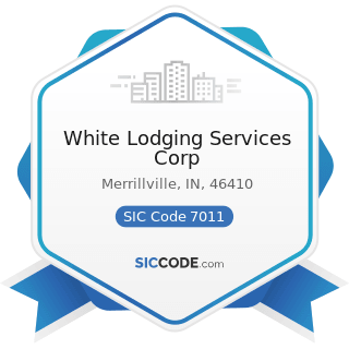 White Lodging Services Corp - SIC Code 7011 - Hotels and Motels