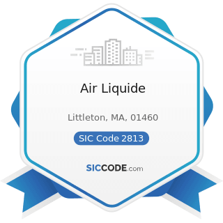 Air Liquide - SIC Code 2813 - Industrial Gases