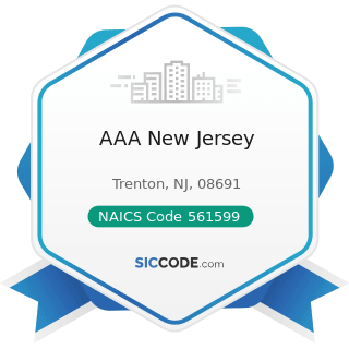 AAA New Jersey - NAICS Code 561599 - All Other Travel Arrangement and Reservation Services