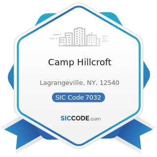 Camp Hillcroft - SIC Code 7032 - Sporting and Recreational Camps