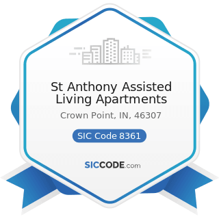 St Anthony Assisted Living Apartments - SIC Code 8361 - Residential Care
