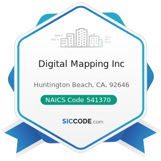 Digital Mapping Inc - NAICS Code 541370 - Surveying and Mapping (except Geophysical) Services