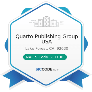 Quarto Publishing Group USA - NAICS Code 511130 - Book Publishers