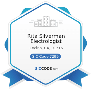 Rita Silverman Electrologist - SIC Code 7299 - Miscellaneous Personal Services, Not Elsewhere...