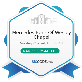 Mercedes Benz Of Wesley Chapel - NAICS Code 441110 - New Car Dealers