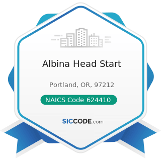 Albina Head Start - NAICS Code 624410 - Child Care Services
