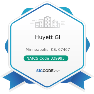 Huyett Gl - NAICS Code 339993 - Fastener, Button, Needle, and Pin Manufacturing
