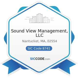 Sound View Management, LLC - SIC Code 8741 - Management Services