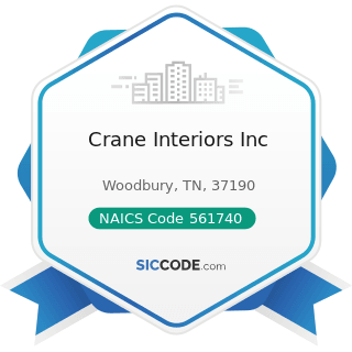 Crane Interiors Inc - NAICS Code 561740 - Carpet and Upholstery Cleaning Services