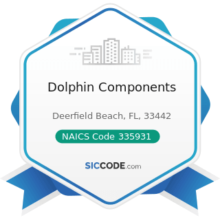Dolphin Components - NAICS Code 335931 - Current-Carrying Wiring Device Manufacturing