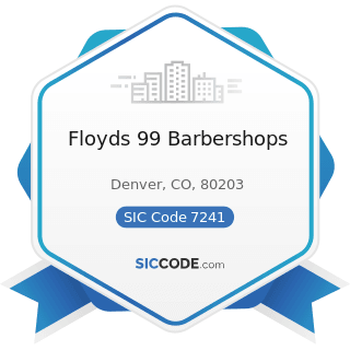 Floyds 99 Barbershops - SIC Code 7241 - Barber Shops