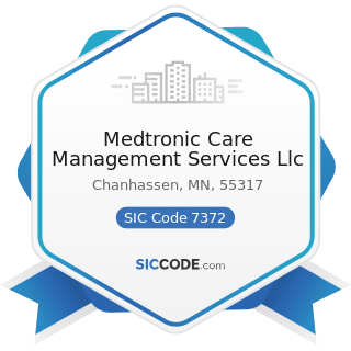 Medtronic Care Management Services Llc - SIC Code 7372 - Prepackaged Software