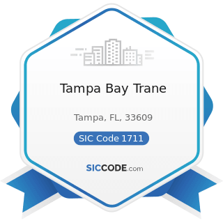 Tampa Bay Trane - SIC Code 1711 - Plumbing, Heating and Air-Conditioning