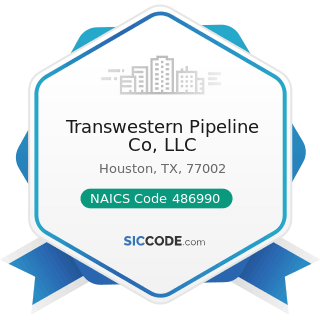 Transwestern Pipeline Co, LLC - NAICS Code 486990 - All Other Pipeline Transportation