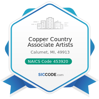 Copper Country Associate Artists - NAICS Code 453920 - Art Dealers
