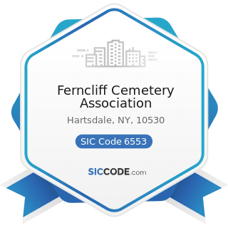 Ferncliff Cemetery Association - SIC Code 6553 - Cemetery Subdividers and Developers