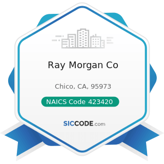 Ray Morgan Co - NAICS Code 423420 - Office Equipment Merchant Wholesalers