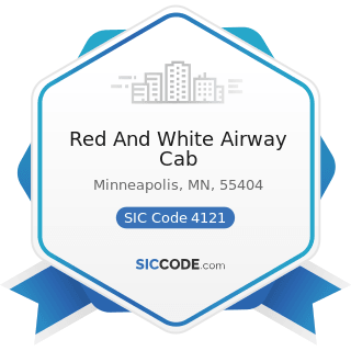 Red And White Airway Cab - SIC Code 4121 - Taxicabs