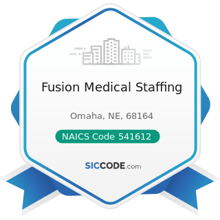 Fusion Medical Staffing - NAICS Code 541612 - Human Resources Consulting Services