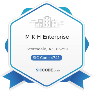 M K H Enterprise - SIC Code 4741 - Rental of Railroad Cars