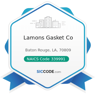 Lamons Gasket Co - NAICS Code 339991 - Gasket, Packing, and Sealing Device Manufacturing