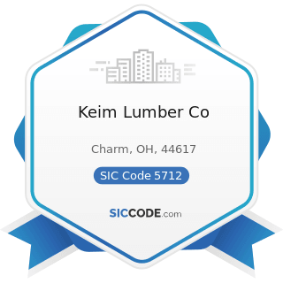 Keim Lumber Co - SIC Code 5712 - Furniture Stores