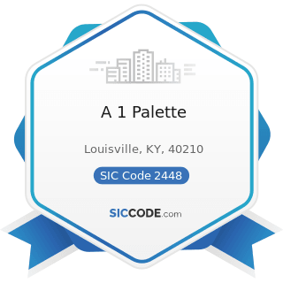 A 1 Palette - SIC Code 2448 - Wood Pallets and Skids