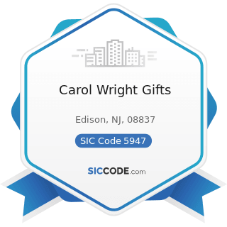 Carol Wright Gifts - SIC Code 5947 - Gift, Novelty, and Souvenir Shops