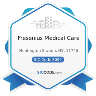 Fresenius Medical Care - SIC Code 8092 - Kidney Dialysis Centers