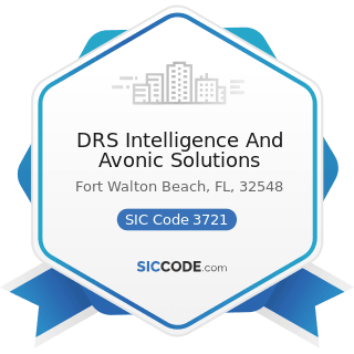 DRS Intelligence And Avonic Solutions - SIC Code 3721 - Aircraft