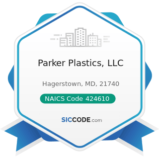 Parker Plastics, LLC - NAICS Code 424610 - Plastics Materials and Basic Forms and Shapes...