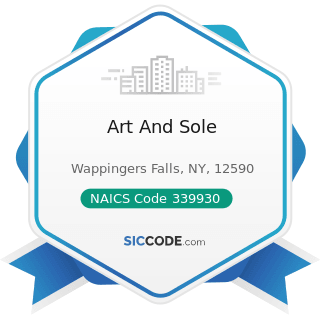Art And Sole - NAICS Code 339930 - Doll, Toy, and Game Manufacturing