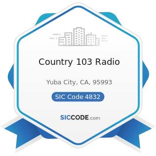 Country 103 Radio - SIC Code 4832 - Radio Broadcasting Stations