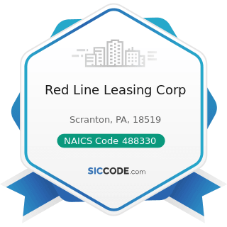 Red Line Leasing Corp - NAICS Code 488330 - Navigational Services to Shipping