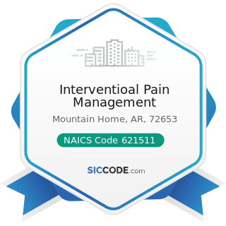 Interventioal Pain Management - NAICS Code 621511 - Medical Laboratories