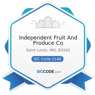 Independent Fruit And Produce Co - SIC Code 5148 - Fresh Fruits and Vegetables