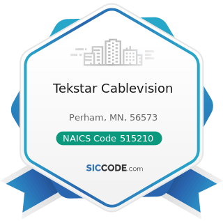 Tekstar Cablevision - NAICS Code 515210 - Cable and Other Subscription Programming