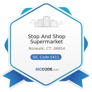 Stop And Shop Supermarket - SIC Code 5411 - Grocery Stores