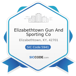 Elizabethtown Gun And Sporting Co - SIC Code 5941 - Sporting Goods Stores and Bicycle Shops