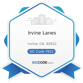 Irvine Lanes - SIC Code 7933 - Bowling Centers