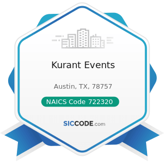 Kurant Events - NAICS Code 722320 - Caterers