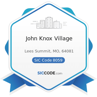 John Knox Village - SIC Code 8059 - Nursing and Personal Care Facilities, Not Elsewhere...