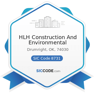 HLH Construction And Environmental - SIC Code 8731 - Commercial Physical and Biological Research