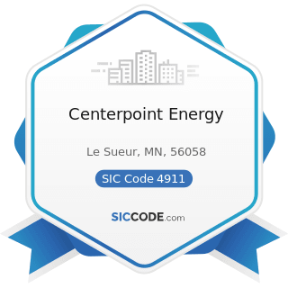 Centerpoint Energy - SIC Code 4911 - Electric Services