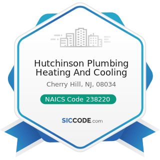 Hutchinson Plumbing Heating And Cooling - NAICS Code 238220 - Plumbing, Heating, and...
