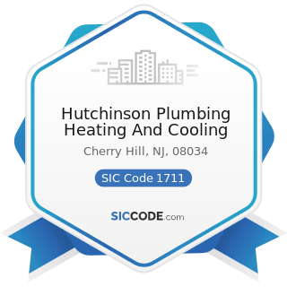 Hutchinson Plumbing Heating And Cooling - SIC Code 1711 - Plumbing, Heating and Air-Conditioning