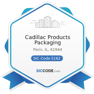Cadillac Products Packaging - SIC Code 5162 - Plastics Materials and Basic Forms and Shapes