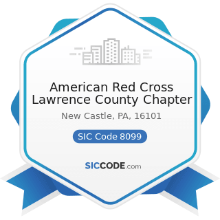 American Red Cross Lawrence County Chapter - SIC Code 8099 - Health and Allied Services, Not...