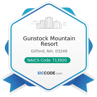 Gunstock Mountain Resort - NAICS Code 713920 - Skiing Facilities