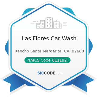 Las Flores Car Wash - NAICS Code 811192 - Car Washes